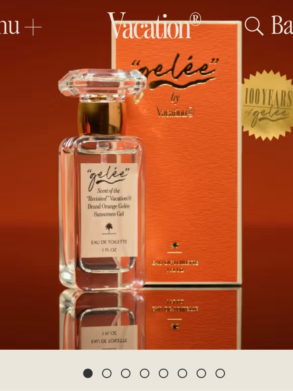 GELÉE" by Vacation 
Eau de Toilette New in box